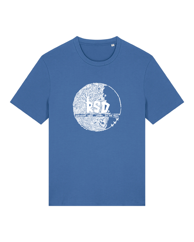 RSD UNISEX T-SHIRT MINDFUL BLUE