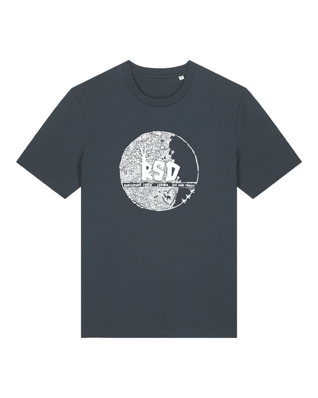 RSD UNISEX T-SHIRT INDIA INK GREY