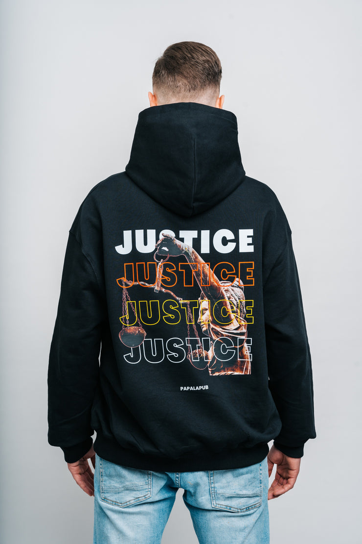 JUSTICE - kapuzenpullover - men - black