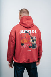 JUSTICE - kapuzenpullover - men - red