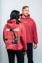 JUSTICE - kapuzenpullover - women - red