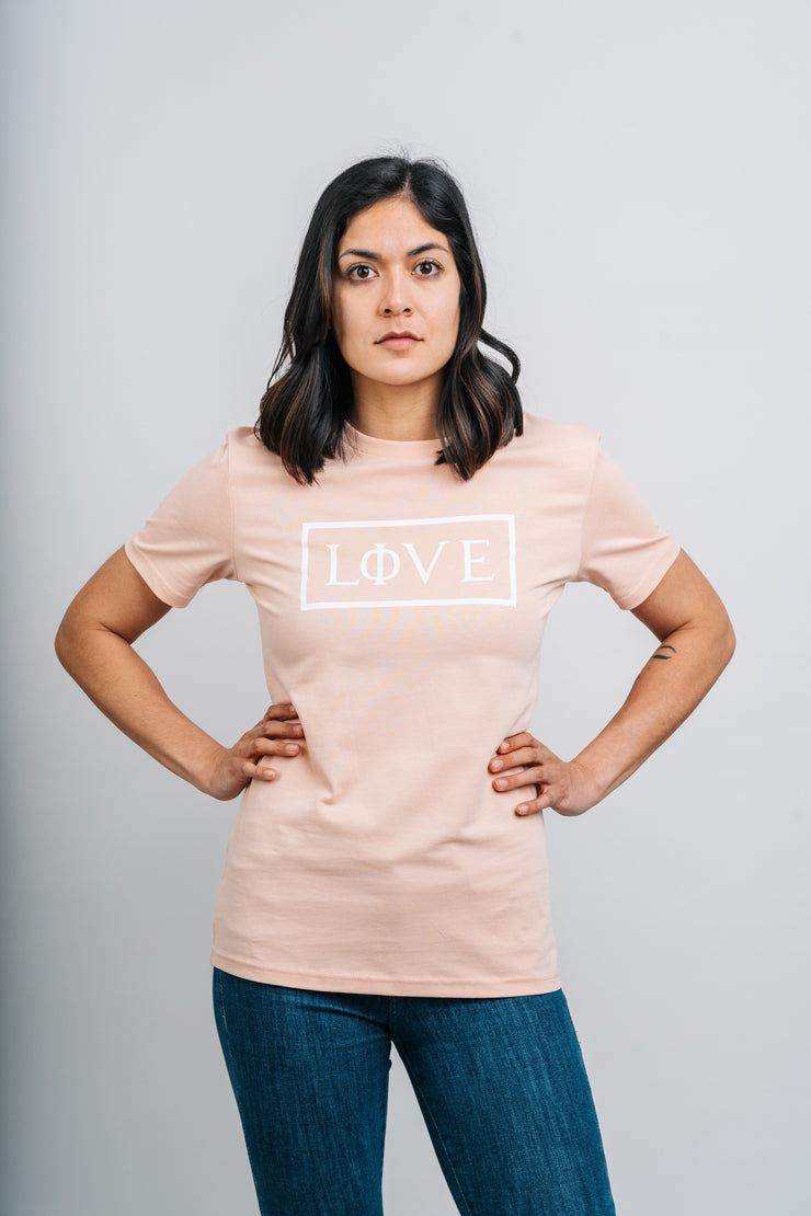 LIVE LOVE - shirt - women - peche