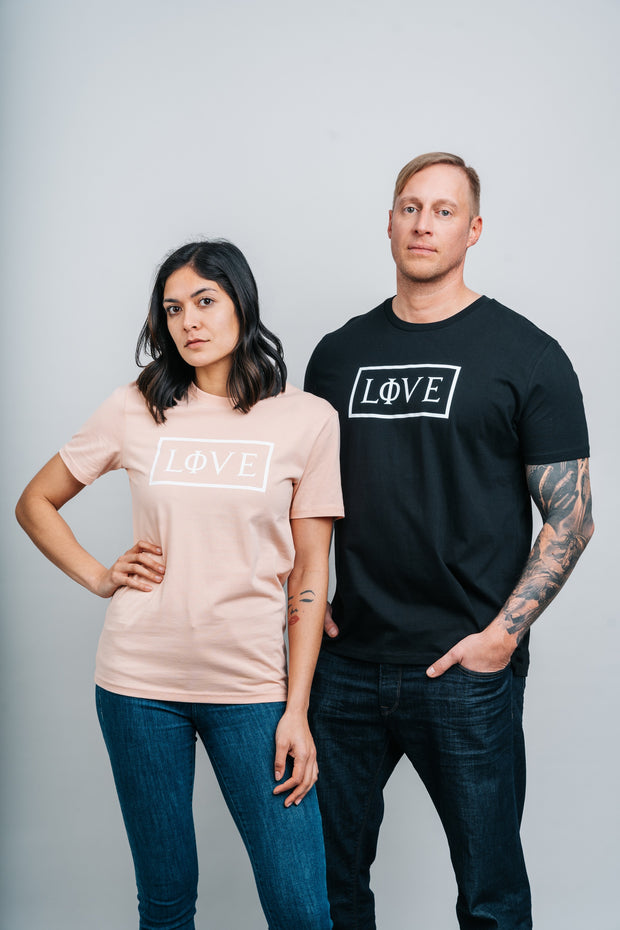 LIVE LOVE - shirt - women - black