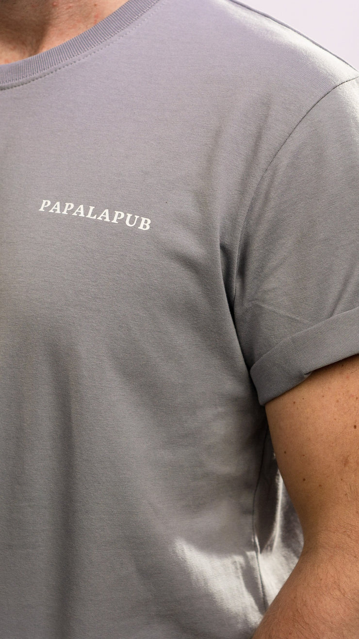 NEW STANDARD "THREE" UNISEX T-SHIRT - LAVA GREY